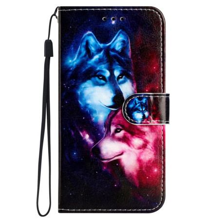 Etui Folio Do iPhone 16 Para Rzemieślniczych Wilków