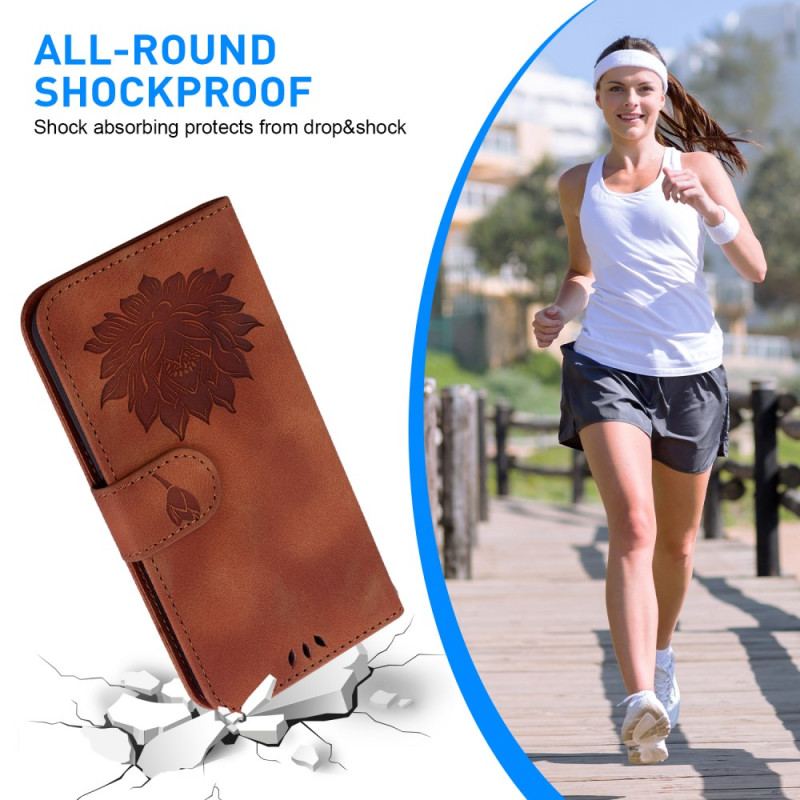 Etui Folio Do iPhone 16 Pasek Lotosu