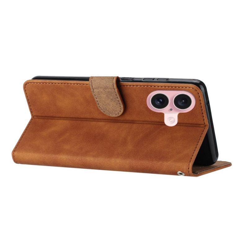 Etui Folio iPhone 16 Fryz Motyli