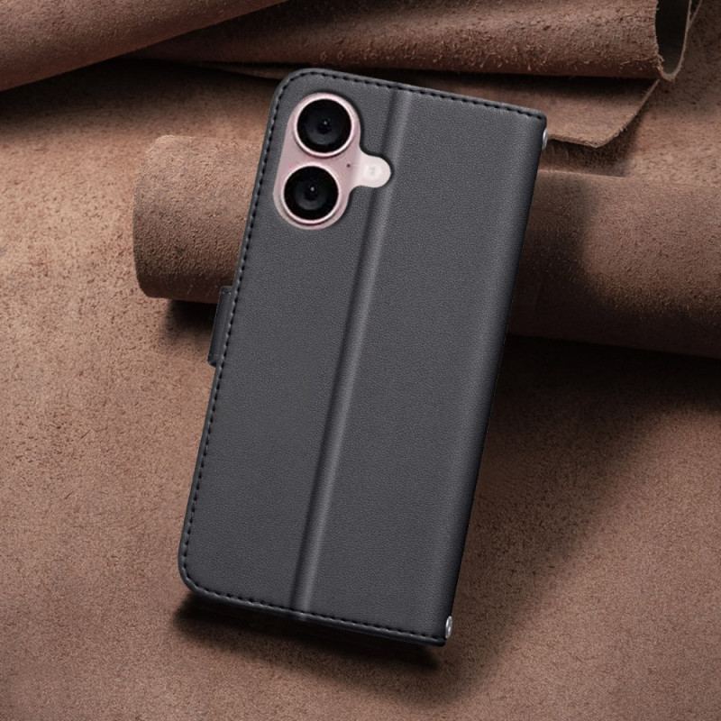 Etui Folio iPhone 16 Premium Design Binfen Kolor