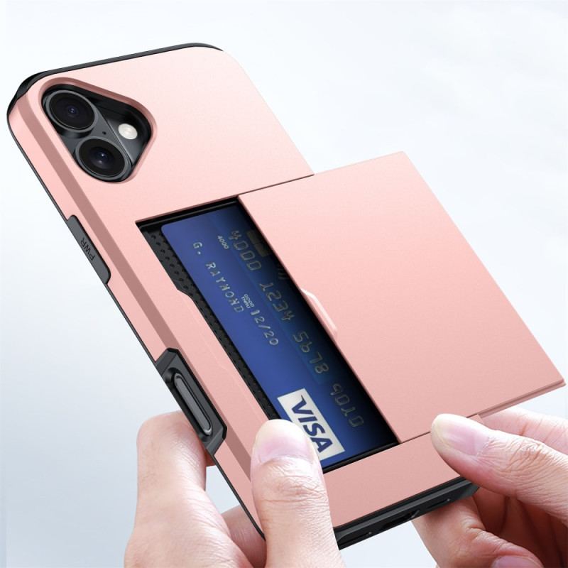 Etui iPhone 16 Wysuwany Uchwyt Na Karty Etui Ochronne