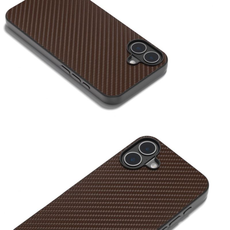 Futerały iPhone 16 Etui Na Telefon Tekstura Włókna Węglowego Abeel