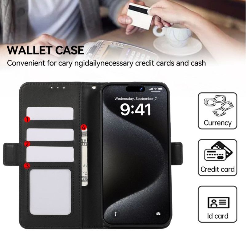 Obudowa iPhone 16 Etui Na Telefon Klasyczna Ochrona Rfid Abeel
