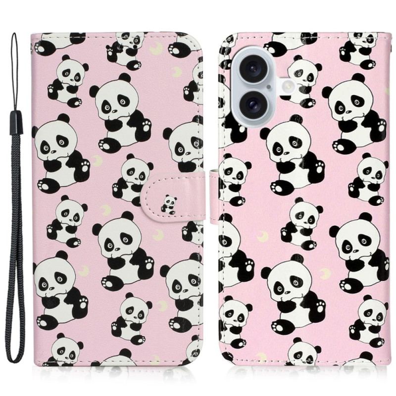 Pokrowce iPhone 16 Pandy Na Smyczy