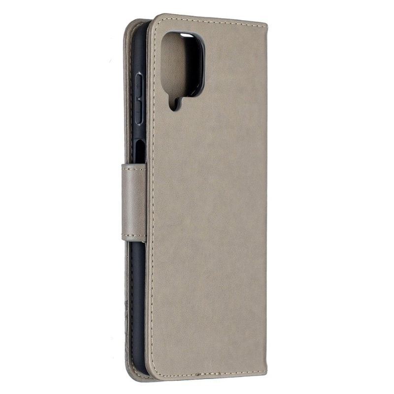 Etui Folio do Samsung Galaxy A12 Obsługa Funkcji Motyli
