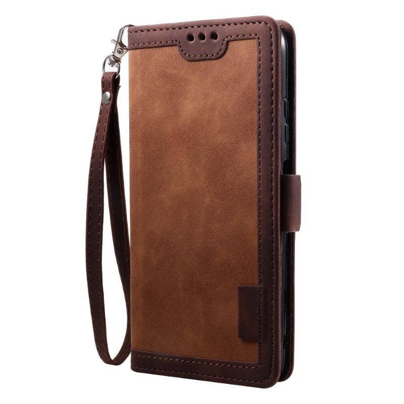 Etui Folio do Samsung Galaxy A12 Portfel Vintage Kieszonkowy Portfel