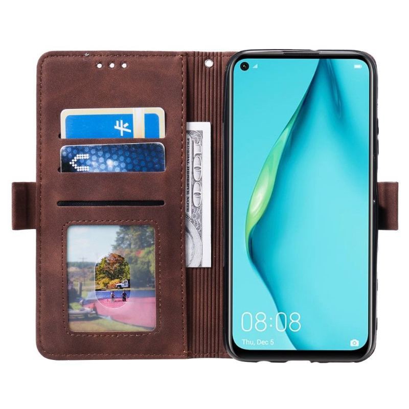 Etui Folio do Samsung Galaxy A12 Portfel Vintage Kieszonkowy Portfel