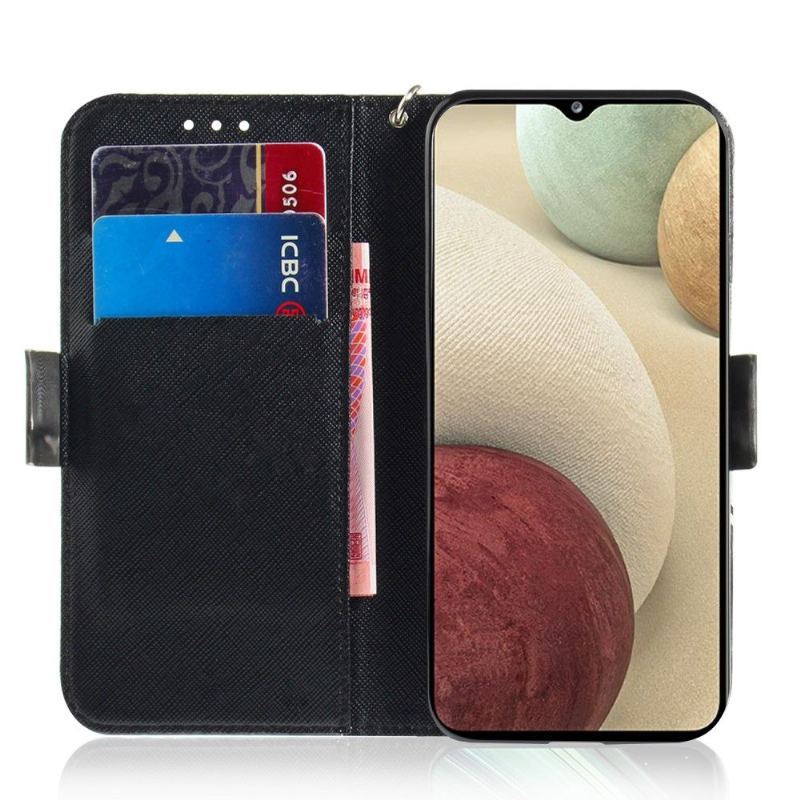 Etui Folio do Samsung Galaxy A12 Zła Panda