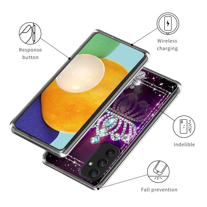 Etui Do Samsung Galaxy A55 5g Diamentowa Korona