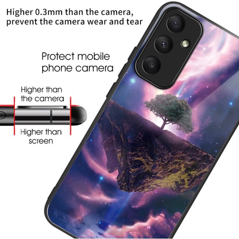 Etui Do Samsung Galaxy A55 5g Szkło Hartowane Aurora Night