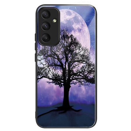 Etui Do Samsung Galaxy A55 5g Szkło Hartowane W Kształcie Drzewa I Księżyca