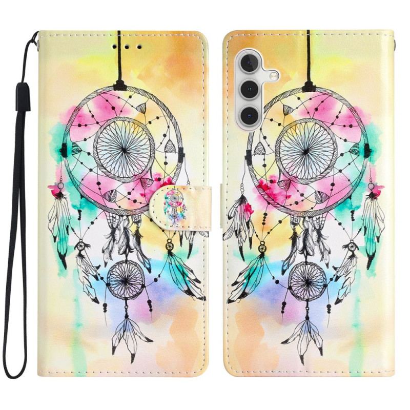 Etui Folio Do Samsung Galaxy A55 5g Akwarelowy Łapacz Snów