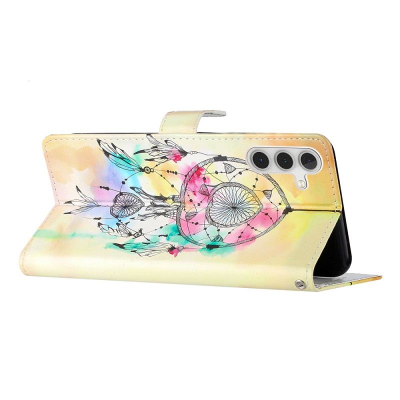 Etui Folio Do Samsung Galaxy A55 5g Akwarelowy Łapacz Snów