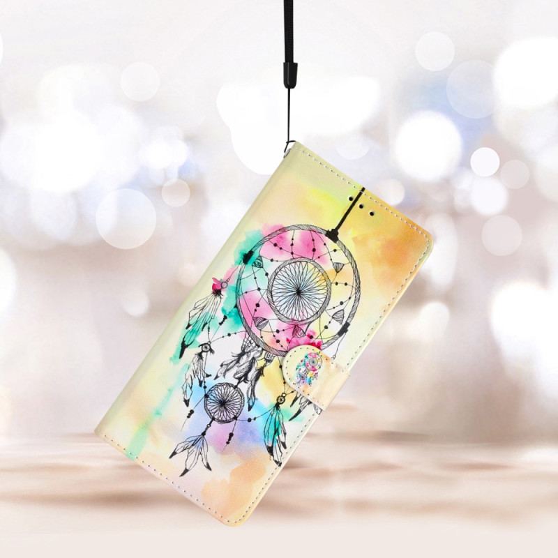 Etui Folio Do Samsung Galaxy A55 5g Akwarelowy Łapacz Snów