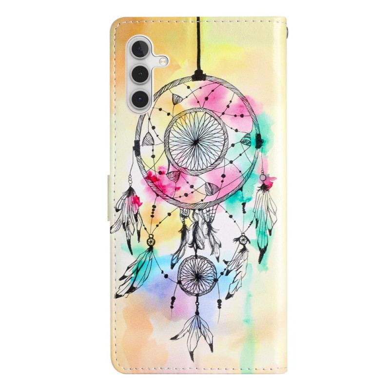Etui Folio Do Samsung Galaxy A55 5g Akwarelowy Łapacz Snów