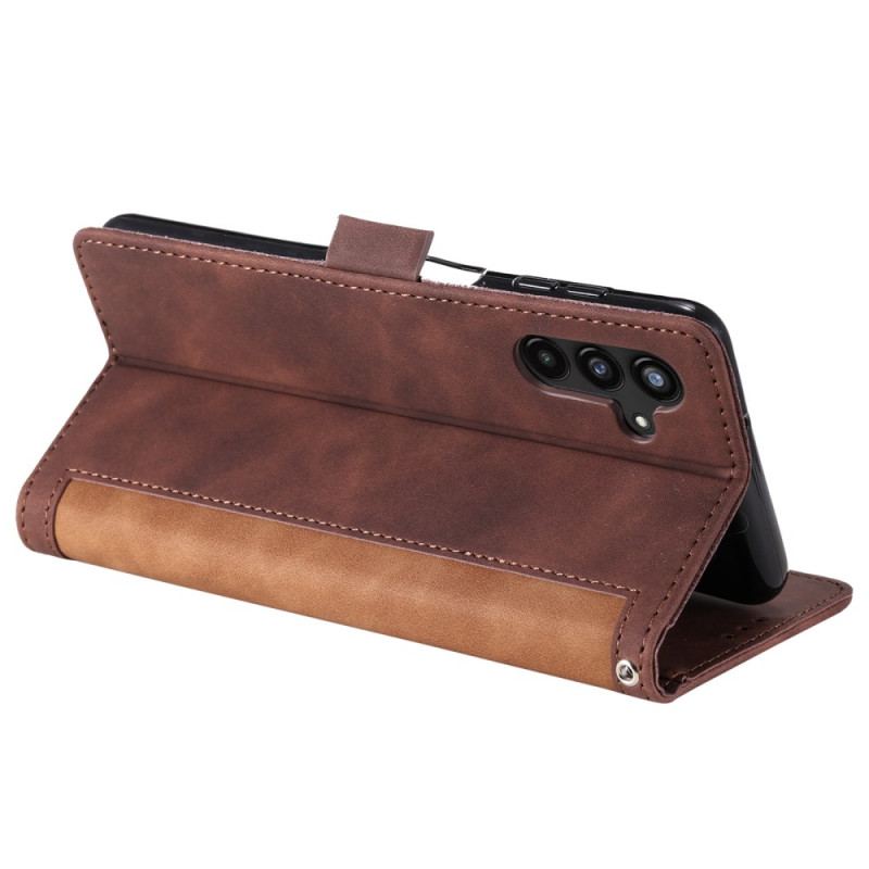 Etui Folio Do Samsung Galaxy A55 5g Portfel Retro