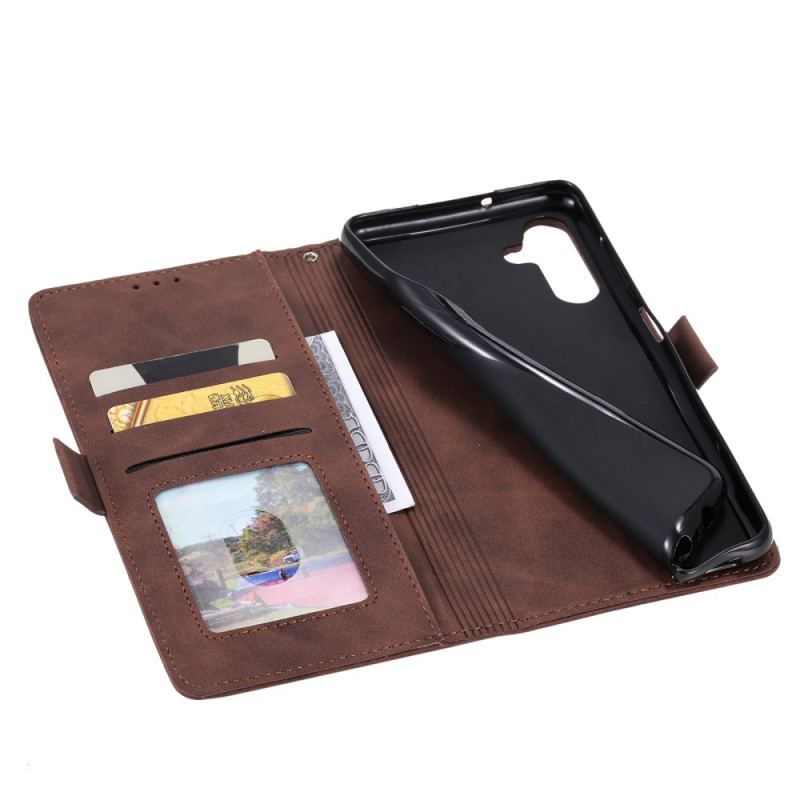 Etui Folio Do Samsung Galaxy A55 5g Portfel Retro