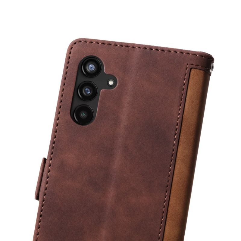 Etui Folio Do Samsung Galaxy A55 5g Portfel Retro