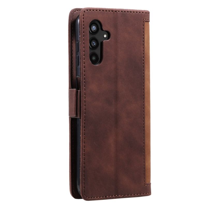 Etui Folio Do Samsung Galaxy A55 5g Portfel Retro