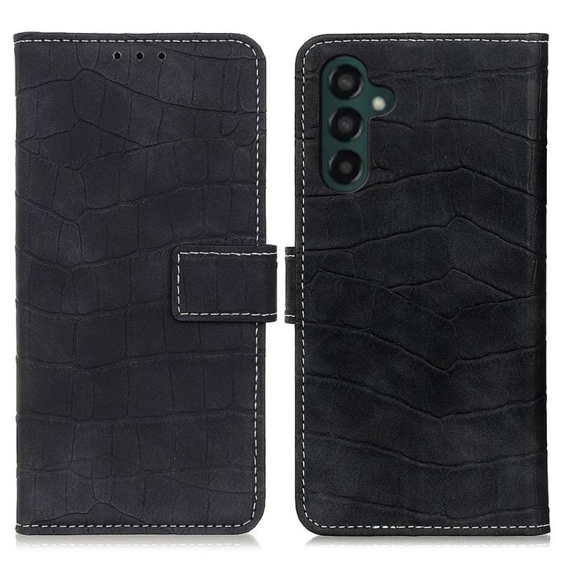 Etui Folio Do Samsung Galaxy A55 5g Styl Krokodyla