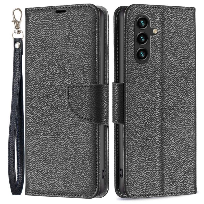 Etui Folio Do Samsung Galaxy A55 5g Tekstura Liczi