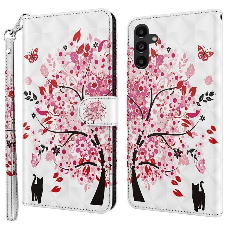 Etui Folio Samsung Galaxy A55 5g Drzewo Życzeń Na Smyczy