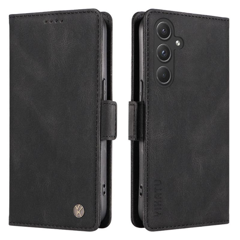 Etui Folio Samsung Galaxy A55 5g Efekt Zamszu Yikatu