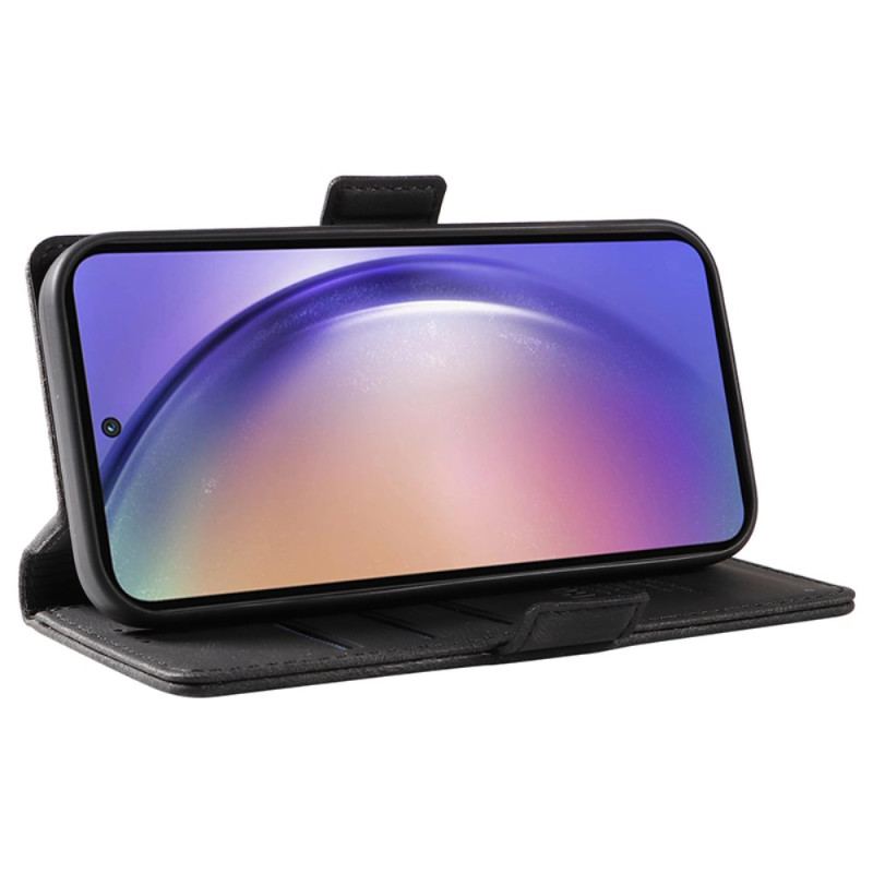 Etui Folio Samsung Galaxy A55 5g Efekt Zamszu Yikatu