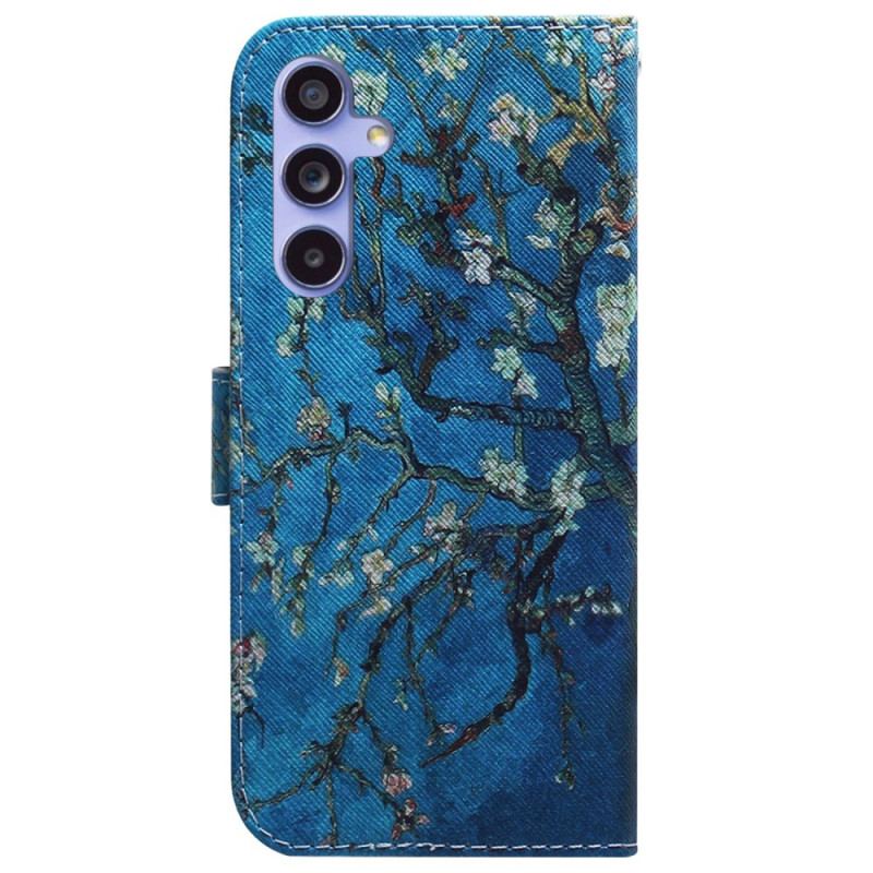 Etui Folio Samsung Galaxy A55 5g Kwiaty Moreli