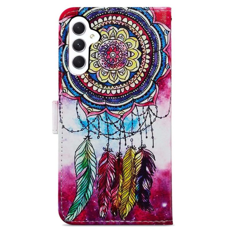 Etui Folio Samsung Galaxy A55 5g Łapacz Snów Z Paskiem