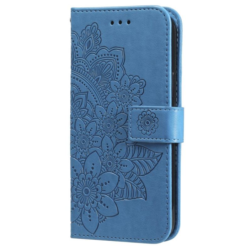 Etui Folio Samsung Galaxy A55 5g Mandala Kwiatowa Z Paskiem