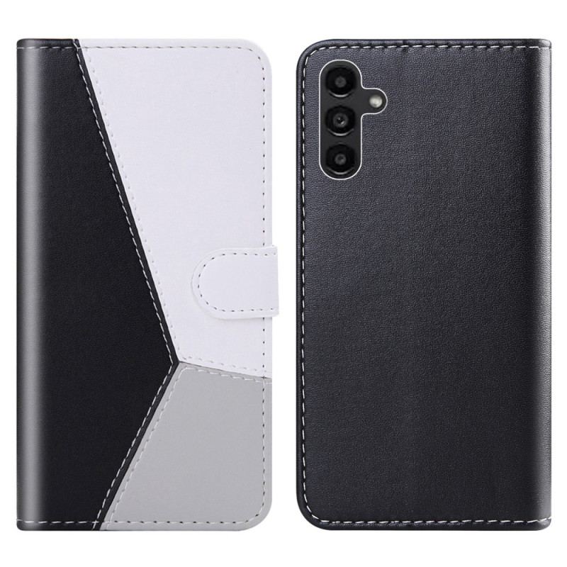Etui Folio Samsung Galaxy A55 5g Trójkolorowy Etui Ochronne