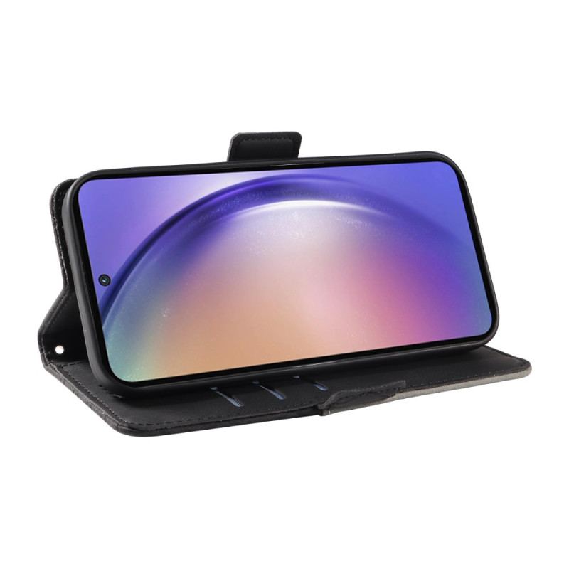 Etui Folio Samsung Galaxy A55 5g Wiele Diamentów Z Paskiem Etui Ochronne