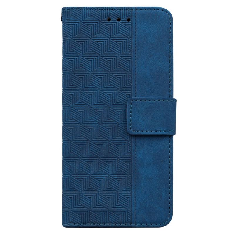 Etui Folio Samsung Galaxy A55 5g Wzór Tkanego Paska