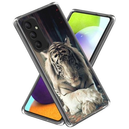 Etui Samsung Galaxy A55 5g Biały Tygrys
