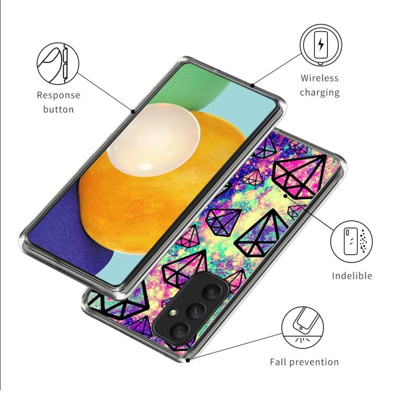 Etui Samsung Galaxy A55 5g Diamenty