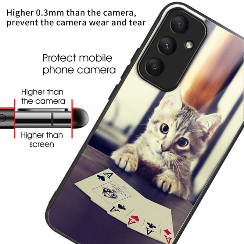 Etui Samsung Galaxy A55 5g Poker Chat Ze Szkła Hartowanego