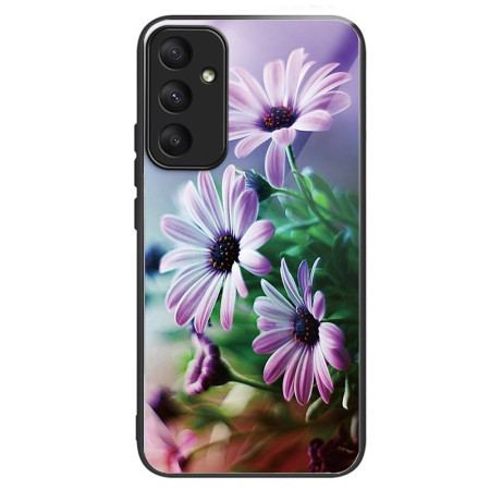 Etui Samsung Galaxy A55 5g Szkło Hartowane W Kolorze Fioletowej Chryzantemy