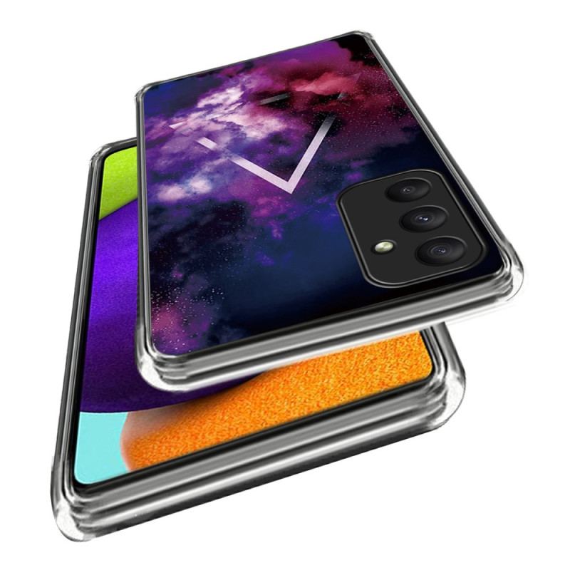 Etui Samsung Galaxy A55 5g Trójkąt I Mgła Etui Ochronne