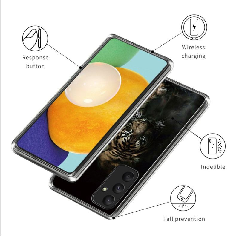 Etui Samsung Galaxy A55 5g Tygrys