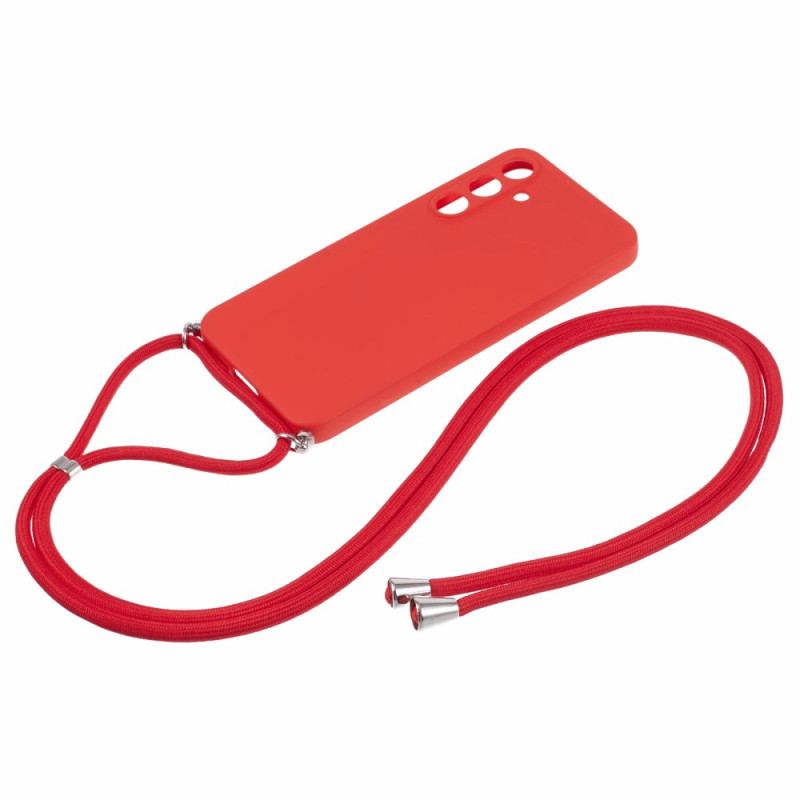 Etui Samsung Galaxy A55 5g W Cordon Rouge