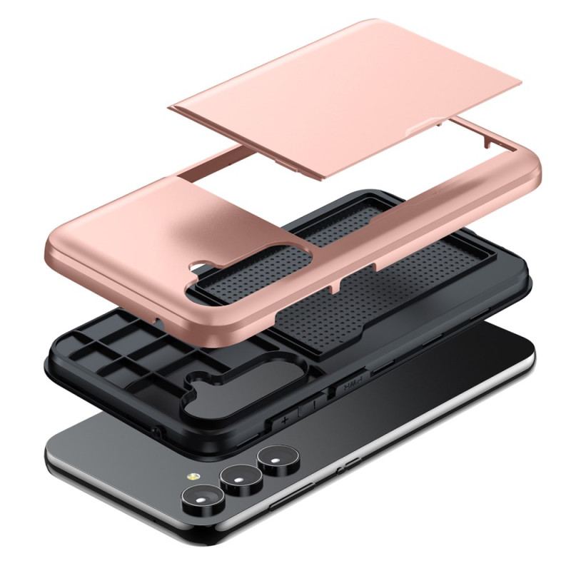 Etui Samsung Galaxy A55 5g Wysuwany Uchwyt Na Karty Etui Ochronne