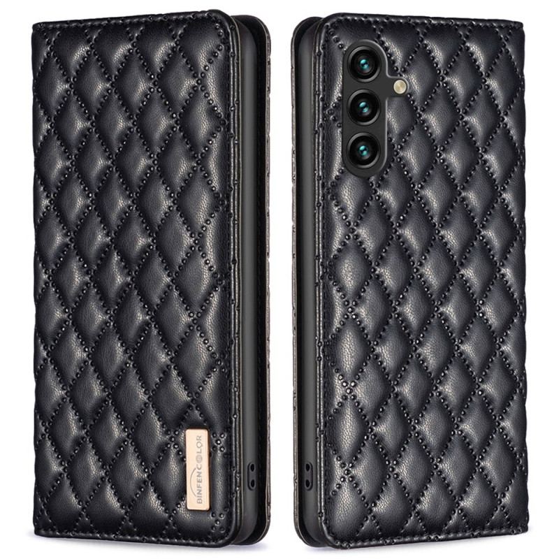 Flip Kotelot Do Samsung Galaxy A55 5g Pikowana Binfen Kolor