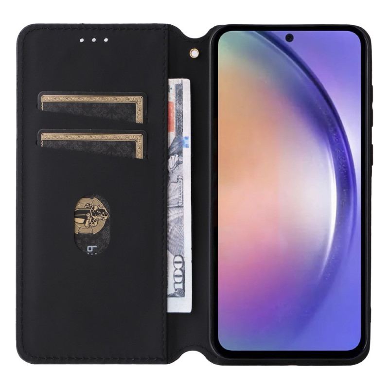 Flip Kotelot Samsung Galaxy A55 5g Etui Na Telefon Diamenty 3d