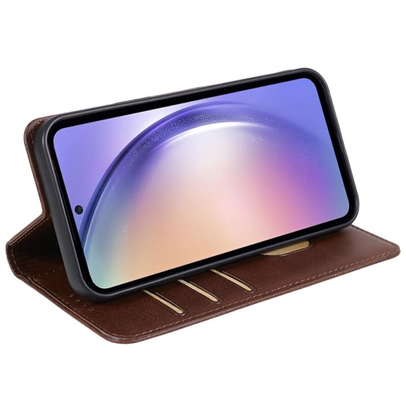 Flip Kotelot Samsung Galaxy A55 5g Skóra Teksturowana