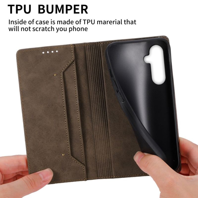 Flip Kotelot Samsung Galaxy A55 5g Z Blokowaniem Rfid Etui Ochronne
