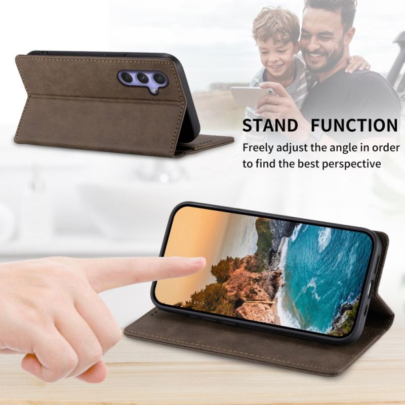 Flip Kotelot Samsung Galaxy A55 5g Z Blokowaniem Rfid Etui Ochronne