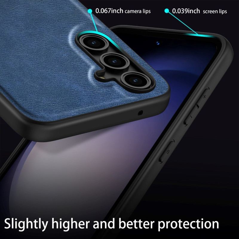 Futerały Samsung Galaxy A55 5g Etui Na Telefon Efekt Skóry W Stylu Retro