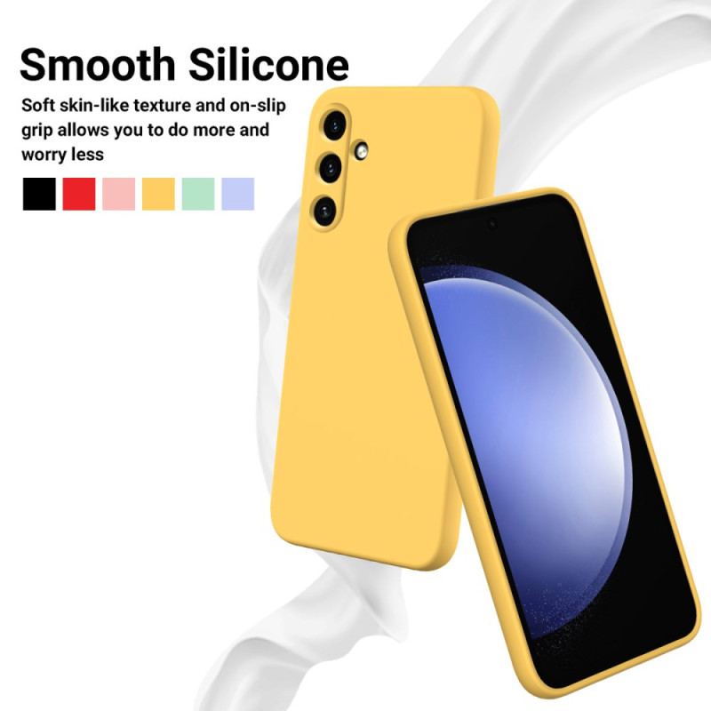 Futerały Samsung Galaxy A55 5g Etui Na Telefon Pasek Z Płynnego Silikonu