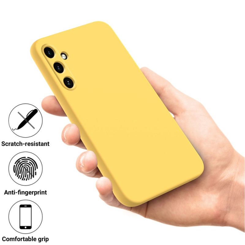 Futerały Samsung Galaxy A55 5g Etui Na Telefon Pasek Z Płynnego Silikonu